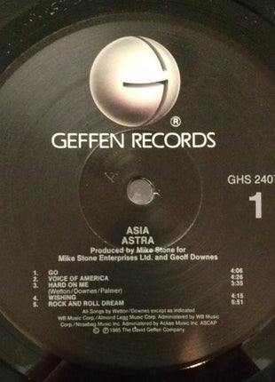 Asia (2) : Astra (LP, Album, All)
