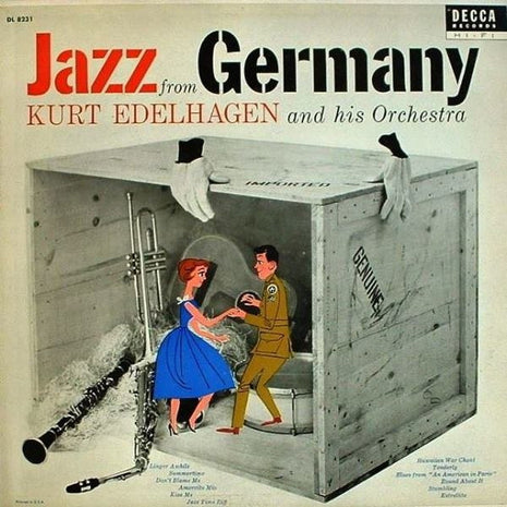 Orchester Kurt Edelhagen : Jazz From Germany (LP, Album, Promo)