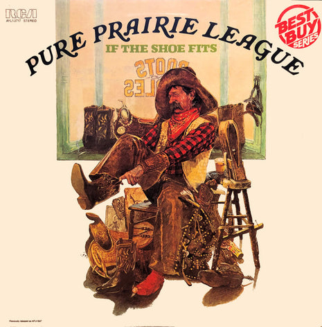 Pure Prairie League : If The Shoe Fits (LP, Album, RE, Ind)
