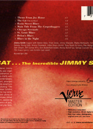 Jimmy Smith : The Cat (CD, Album, RE)