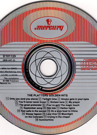 The Platters : Golden Hits (CD, Comp, Club, RE)