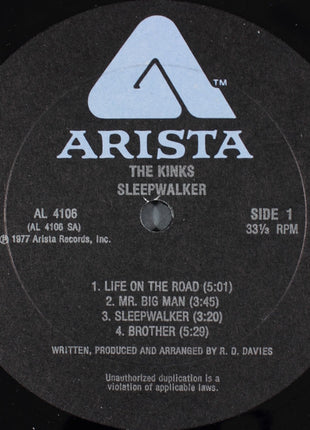 The Kinks : Sleepwalker (LP, Album)