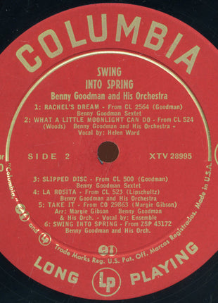 Benny Goodman : Swing Into Spring (LP, Comp)