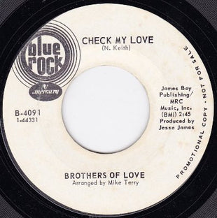 The Brothers Of Love : You Changed Me (7", Promo)