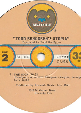 Utopia (5) : Todd Rundgren's Utopia (LP, Album, Win)