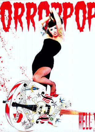 the album cover for HorrorPops - Hell Yeah