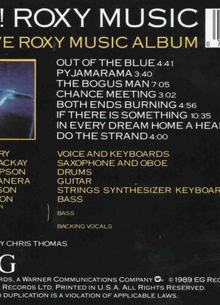 Roxy Music : Viva! Roxy Music - The Live Roxy Music Album (CD, Album, RE, RM)