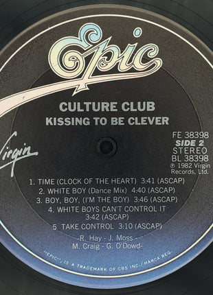 Culture Club : Kissing To Be Clever (LP, Album, RE, Pit)