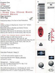 Monifah : You (Cass, Single)