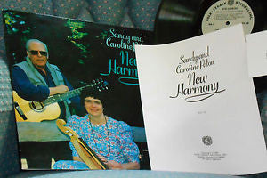 Sandy* And Caroline Paton : New Harmony (LP, Album)