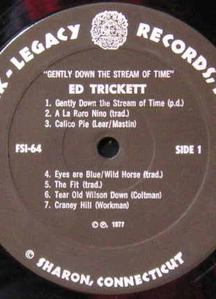 Ed Trickett : Gently Down The Stream Of Time (LP, Album)