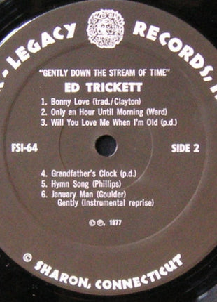 Ed Trickett : Gently Down The Stream Of Time (LP, Album)