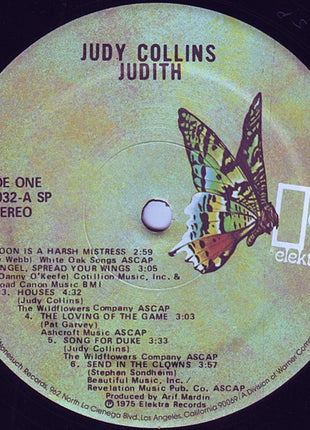 Judy Collins : Judith (LP, Album, Spe)