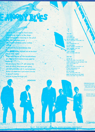 The Moody Blues : Go Now - The Moody Blues #1 (LP, Album, RE, AL )