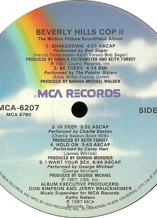 Various : Beverly Hills Cop II (The Motion Picture Soundtrack Album) (LP, Album)