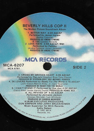 Various : Beverly Hills Cop II (The Motion Picture Soundtrack Album) (LP, Album)