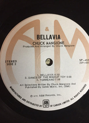 Chuck Mangione : Bellavia (LP, Album)