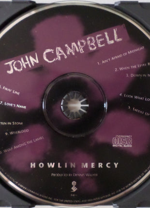 John Campbell : Howlin' Mercy (CD, Album)