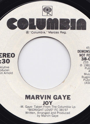 Marvin Gaye : Joy (7", Promo)