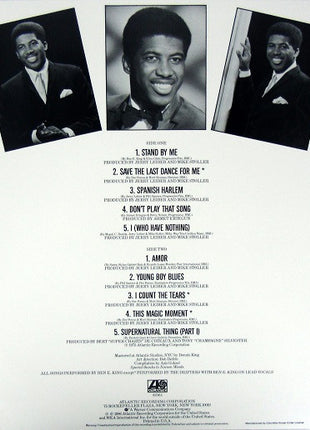 Ben E. King / Ben E. King With The Drifters : Stand By Me: The Best Of Ben E. King And Ben E. King With The Drifters (LP, Comp, Club)