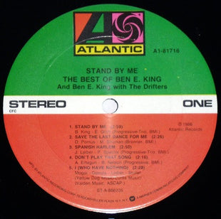 Ben E. King / Ben E. King With The Drifters : Stand By Me: The Best Of Ben E. King And Ben E. King With The Drifters (LP, Comp, Club)