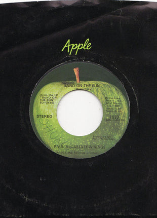 Wings (2) : Band On The Run (7", Single, Jac)