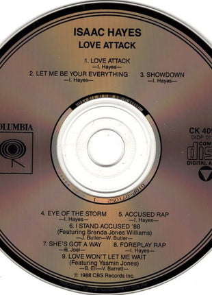 Isaac Hayes : Love Attack (CD, Album)