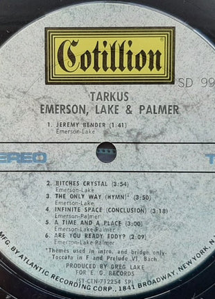 Emerson, Lake & Palmer : Tarkus (LP, Album, PR )