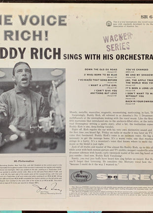 Buddy Rich : The Voice Is Rich (LP, Album)