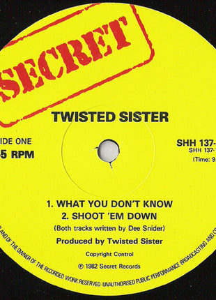 Twisted Sister : Ruff Cutts (12", EP)