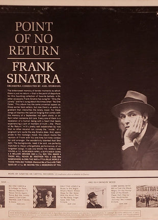 Frank Sinatra : Point Of No Return (LP, Album, Mono, Scr)