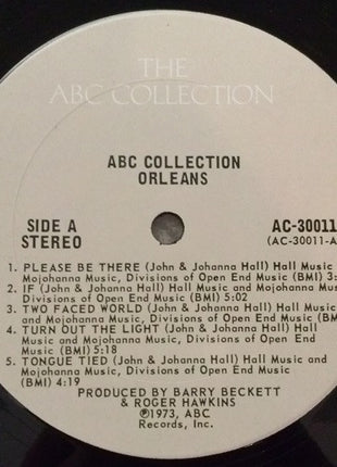 Orleans : Orleans (LP, Album, RE, San)