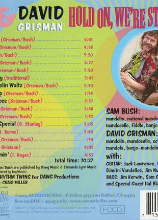 Sam Bush & David Grisman : Hold On, We're Strummin' (HDCD, Album)