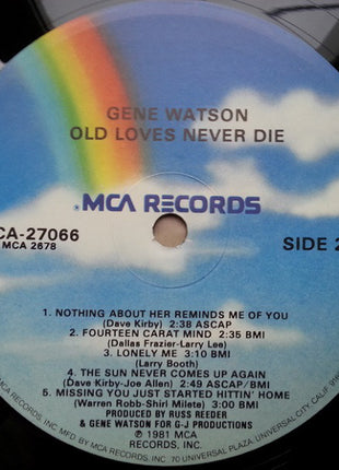 Gene Watson : Old Loves Never Die (LP, RE)