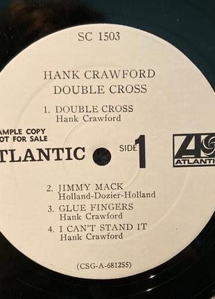 Hank Crawford : Double Cross (LP, Album, Promo)