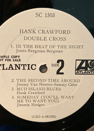 Hank Crawford : Double Cross (LP, Album, Promo)
