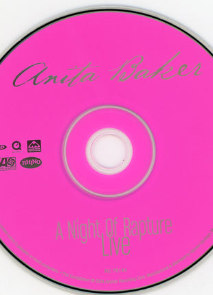 Anita Baker : A Night Of Rapture - Live (CD, Album, Enh)