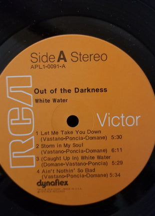 White Water (4) : Out Of The Darkness (LP, Album)