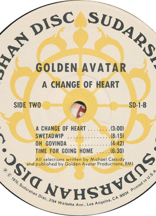 Golden Avatar : A Change Of Heart (LP, Album)