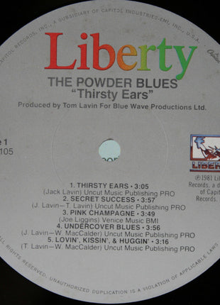 Powder Blues : Thirsty Ears (LP, Album)