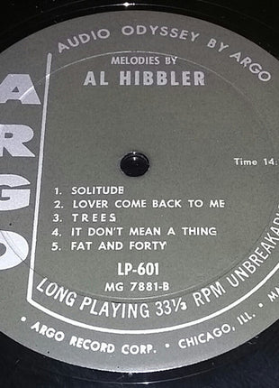 Al Hibbler : Melodies By Al Hibbler (LP)