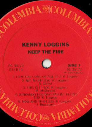 Kenny Loggins : Keep The Fire (LP, Album, RE)