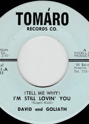 David And Goliath (2) : (Tell Me Why) I'm Still Lovin' You  (7", Single, Mono)