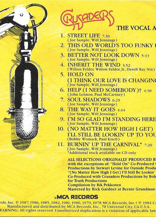 The Crusaders : The Vocal Album (CD, Comp)