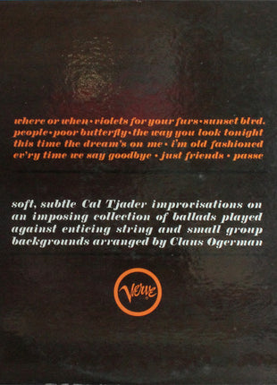 Cal Tjader : Warm Wave (LP, Album, Mono, Gat)