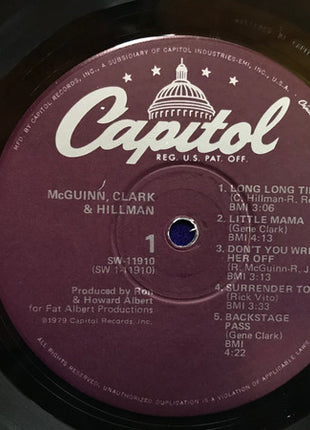 McGuinn, Clark & Hillman : McGuinn, Clark & Hillman (LP, Album)