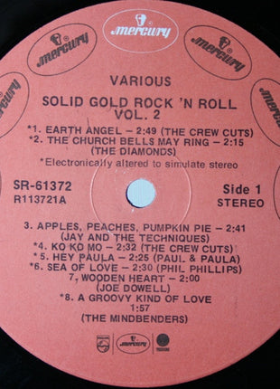 Various : Solid Gold Rock 'N' Roll Vol. 2 (LP, Comp)
