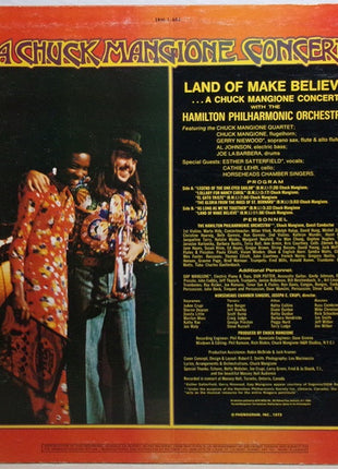 Chuck Mangione : Land Of Make Believe... A Chuck Mangione Concert (LP, Album)