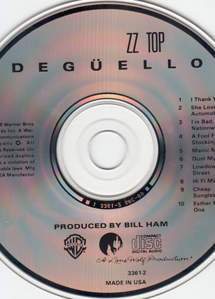 ZZ Top : Degüello (CD, Album, RE, Spe)