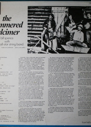 Bill Spence With Fennig's All-Star String Band : The Hammered Dulcimer (LP, Album, Gre)